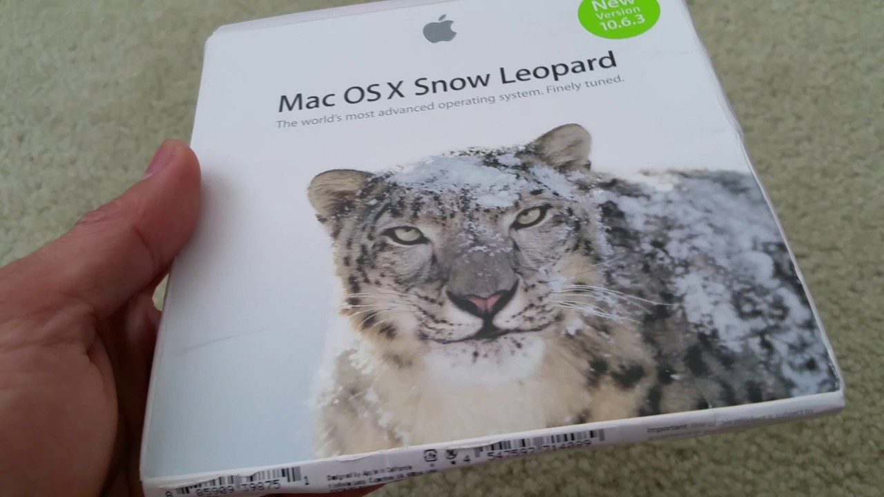 Snow leopard upgrade requirements